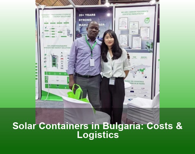 Solar Containers in Bulgaria: Costs & Logistics